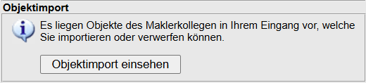 Austauschkiste der Immobilien einsehen