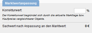 OWA Marktwertanpassung